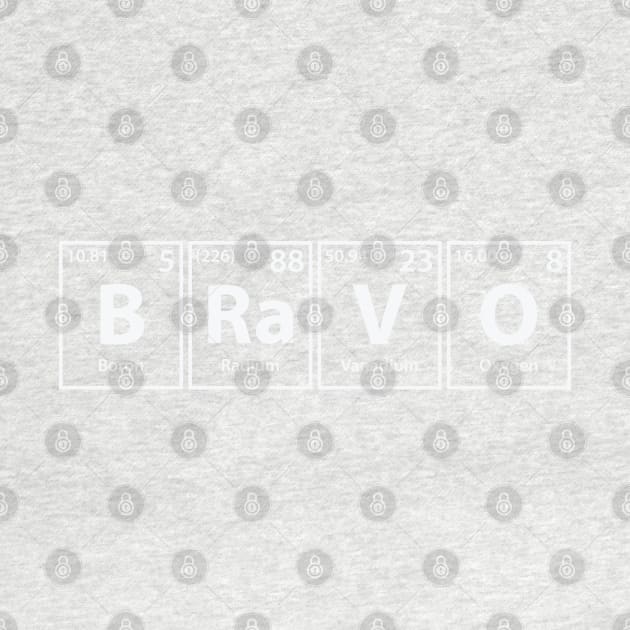 Bravo (B-Ra-V-O) Periodic Elements Spelling by cerebrands